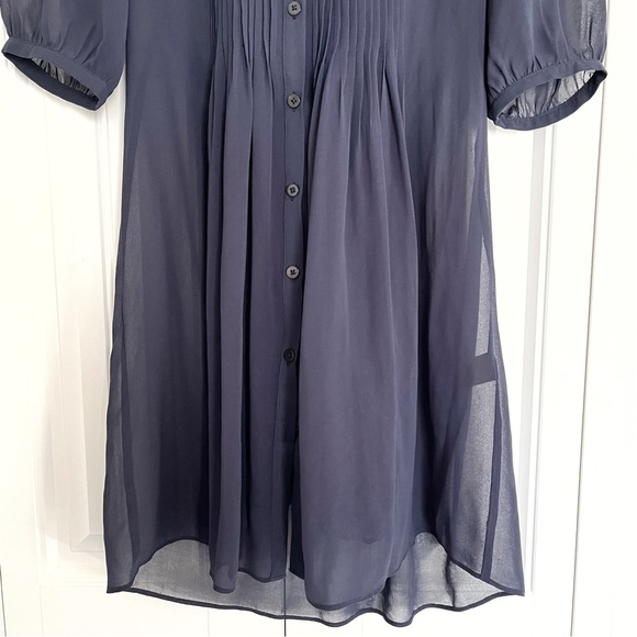 RW&CO Sheer Button-Up Dress - Picture 3 of 9